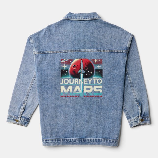 Chaqueta Vaquera Viaje a Marte (Reverso )