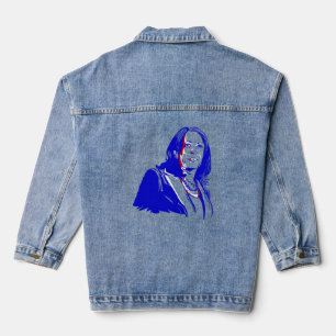 Chaqueta Vaquera vicepresidente kamala harris demócrata