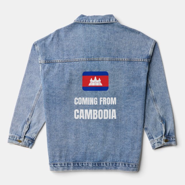 Chaqueta Vaquera Viene de Camboya (Reverso )