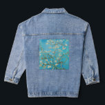 Chaqueta Vaquera Vincent van Gogh - Almond Blossom<br><div class="desc">Florecimiento de almendras / Ramas con flores de almendra - Vincent van Gogh,  aceite sobre lienzo,  1890</div>