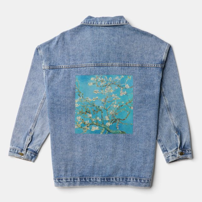 Chaqueta Vaquera Vincent van Gogh - Flor de Almendro (Reverso )