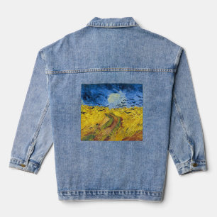 Chaqueta Vaquera Vincent van Gogh - Wheatfield con cuervos