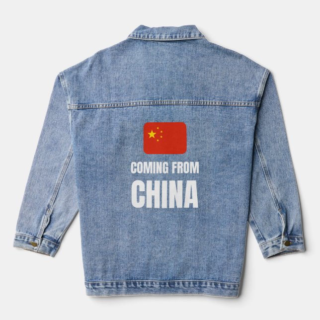 Chaqueta Vaquera Viniendo de China (Reverso )