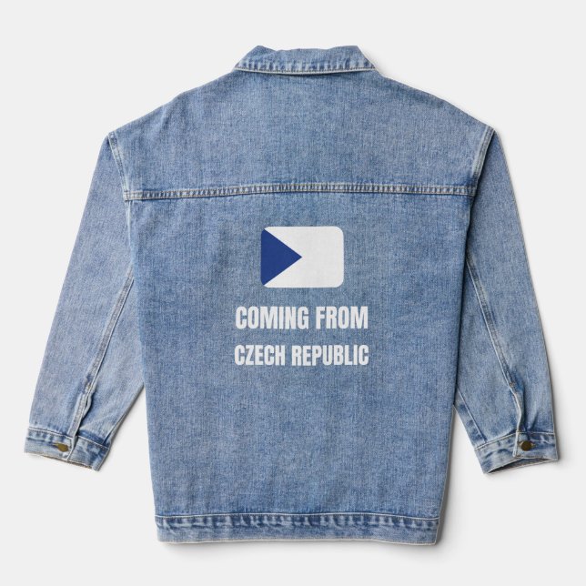 Chaqueta Vaquera Viniendo de la República Checa (Reverso )