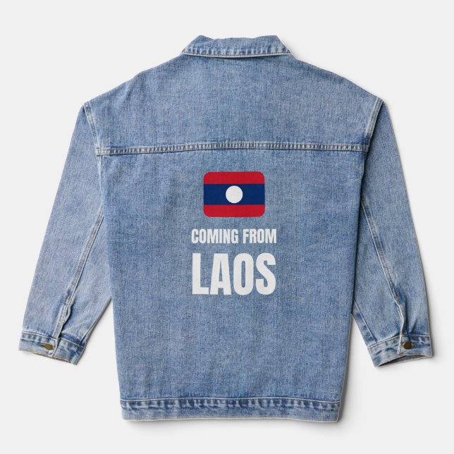 Chaqueta Vaquera Viniendo de Laos (Reverso )