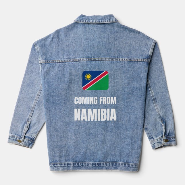 Chaqueta Vaquera Viniendo de Namibia (Reverso )