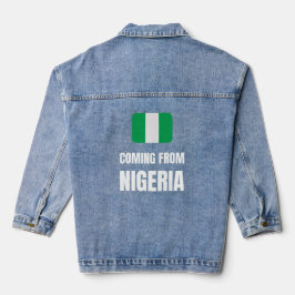 Chaqueta Vaquera Viniendo de Nigeria