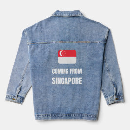 Chaqueta Vaquera Viniendo de Singapur