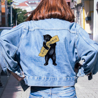 Chaqueta Vaquera Vintage California Bear Hug