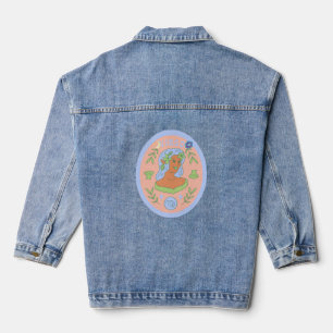 Chaqueta Vaquera "Virgo Elegance Denim Jacket,