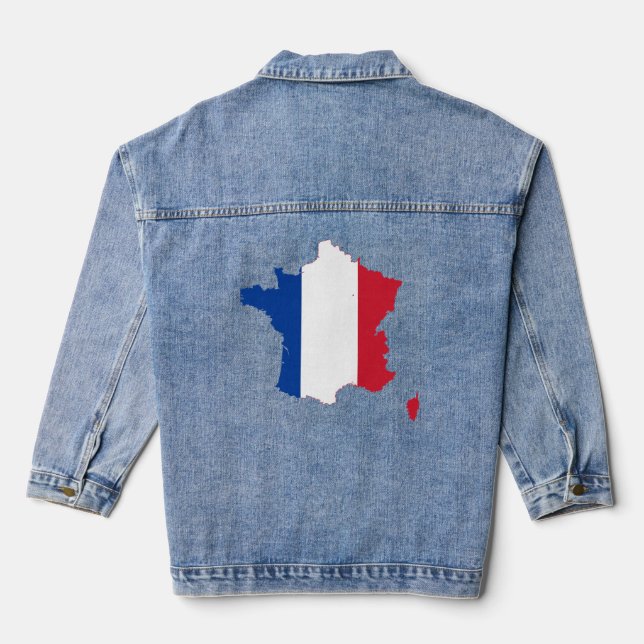 Chaqueta Vaquera Vive La Francia (Reverso )