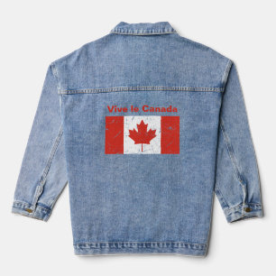 Chaqueta Vaquera Vive le Canada