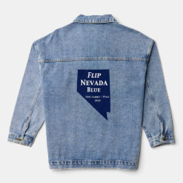 Chaqueta Vaquera Voltear el azul de Nevada en 2024