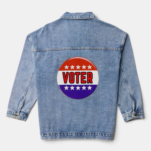Chaqueta Vaquera Votante (Reverso )
