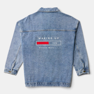 Chaqueta Vaquera Waking Text Denim Jacket
