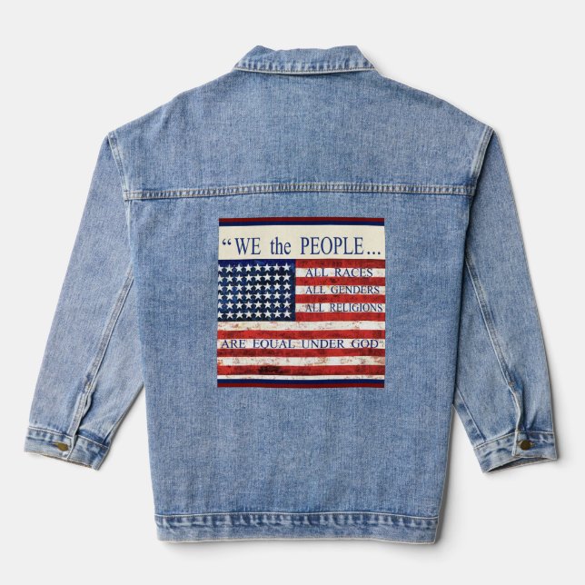 Chaqueta Vaquera We the People  (Reverso )