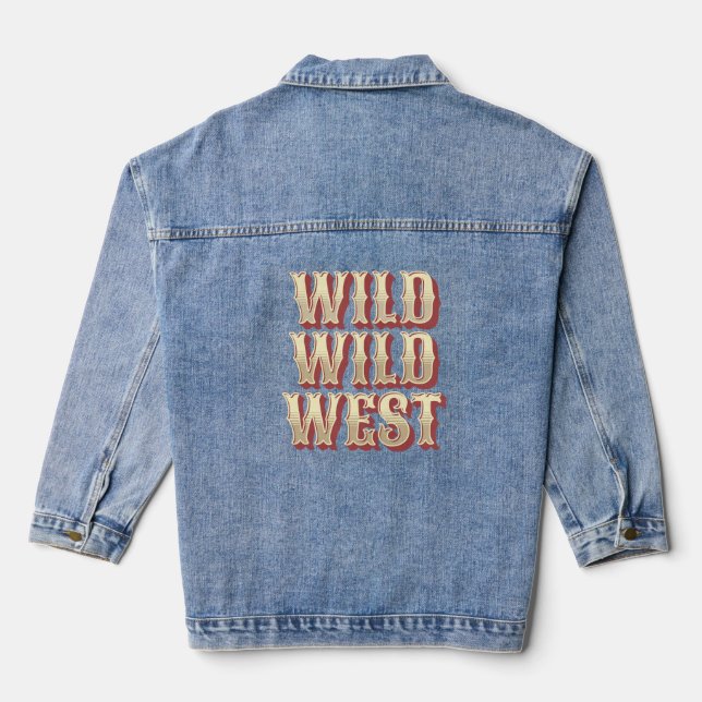 Chaqueta Vaquera Wild Wild West (Reverso )