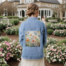 Wildflowers Denim Jacket