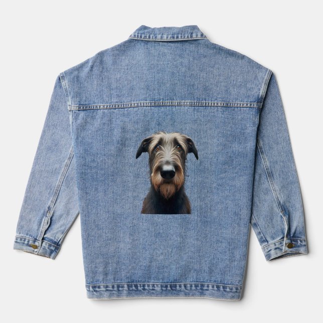 Chaqueta Vaquera Wolfhound irlandés (Reverso )