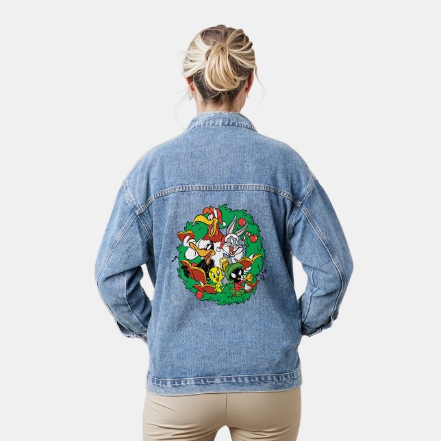 Chaqueta Vaquera Wreath de los Navidades del grupo LOONEY TUNES™ (Modelo)
