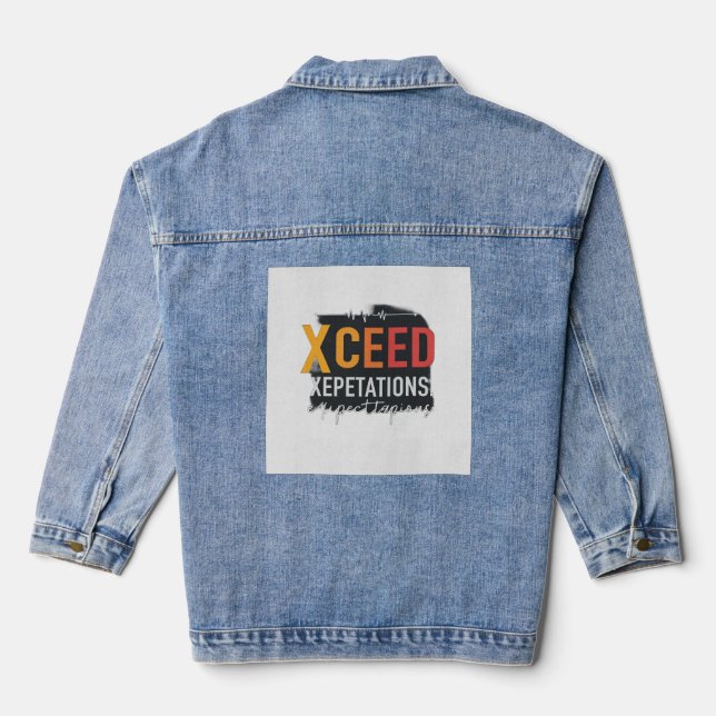Chaqueta Vaquera Xceed Xpectations Mujeres (Reverso )
