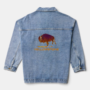 Chaqueta Vaquera Yellowstone Bison Running