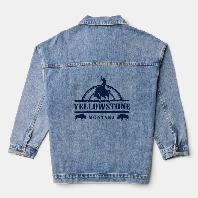Chaqueta Vaquera Yellowstone Montana (Reverso )