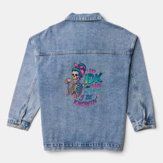 Chaqueta Vaquera Yo Digo Que No Te Encuentren Mucho...