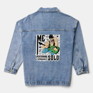 Chaqueta Vaquera yo tocando un solo de hoja de cálculo