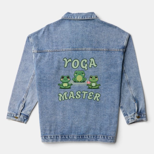 Chaqueta Vaquera Yoga Frogs Yoga Master (Reverso )