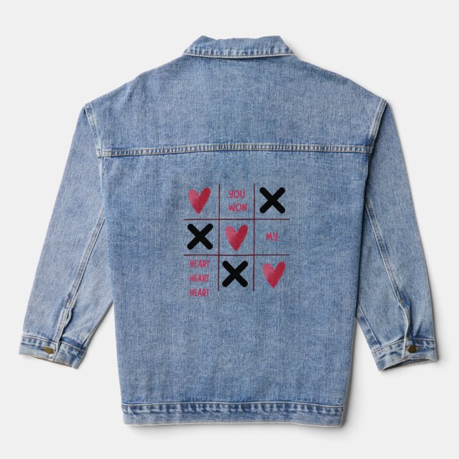 Chaqueta Vaquera You Won My Heart (Reverso )