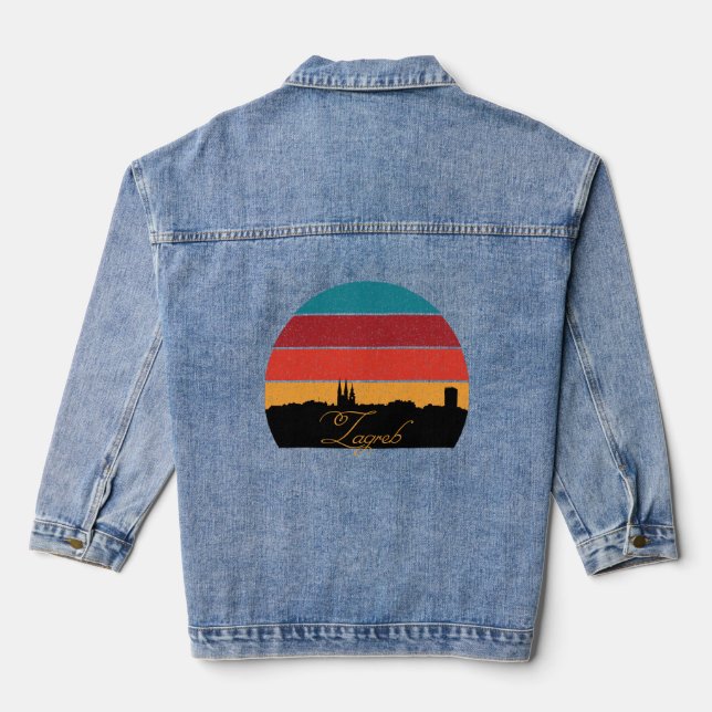Chaqueta Vaquera Zagreb, Silhouette (Reverso )