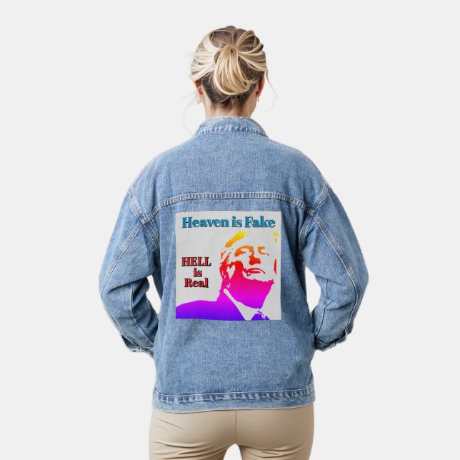 Chaquetas de mezclilla Hell Is Real (Modelo)