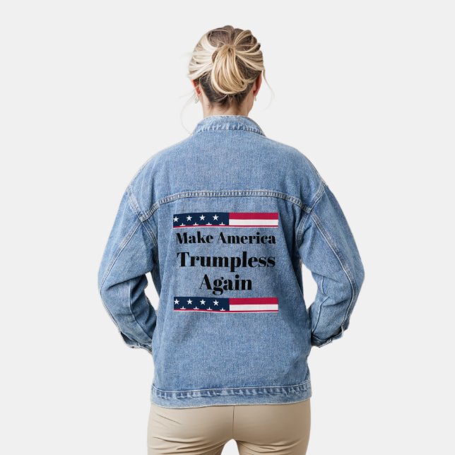 Chaquetas de mezclilla sin Trump (Modelo)
