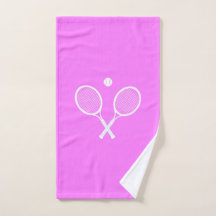 Chaquetas de tenis y bienestar rosa de bola