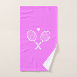 Chaquetas de tenis y bienestar rosa de bola