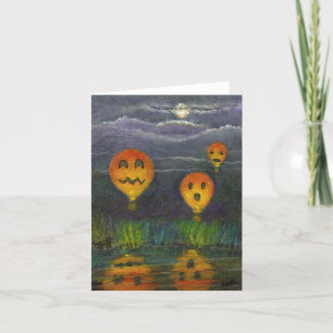 ¡Chaquón de Halloween! Nota Diversión tarjeta!