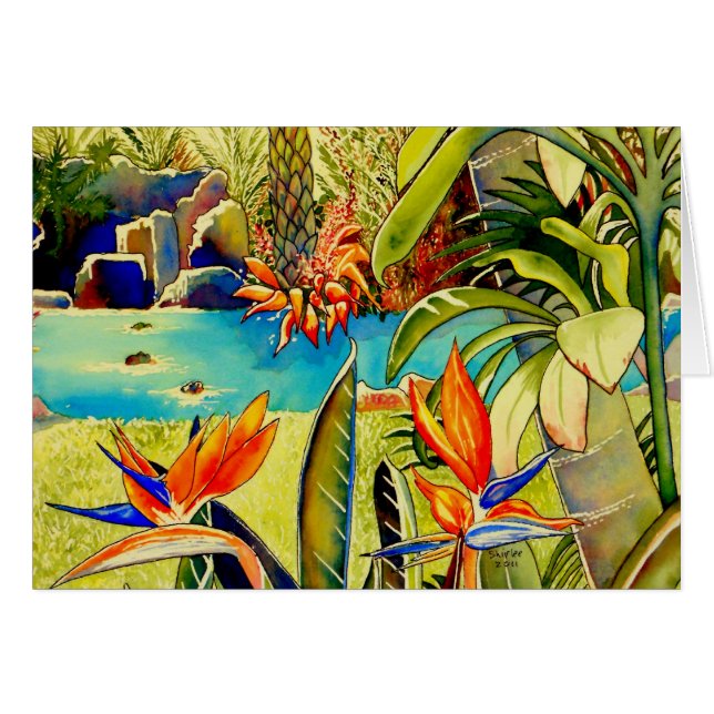 Charca de la plantación de la piña de Oahu (Anverso (Horizontal))