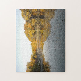 Charca de oro rompecabezas del desafío de 11 x 14