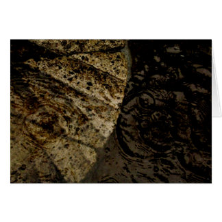 Charco de la hoja de Blank_Autumn