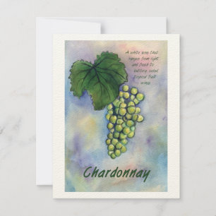 Chardonnay Wine Grapes & Description Invitación