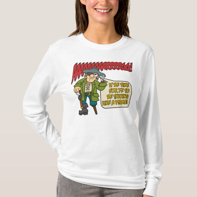 Charla como una camisa 3 del pirata (Anverso)