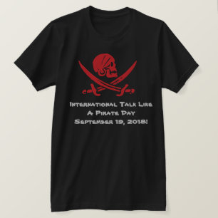 Charla de encargo como una camiseta del día del