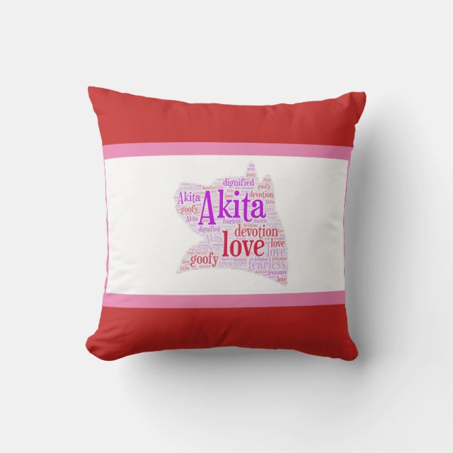 Charla de la almohada de Akita (Anverso)