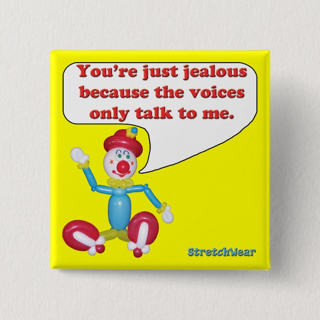 Charla de las voces a mí botón (Anverso)