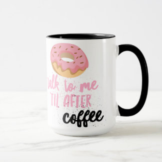 Charla del buñuelo a mí 'hasta después de la taza