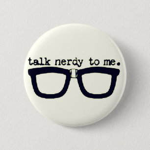 Charla nerdy a mí botón