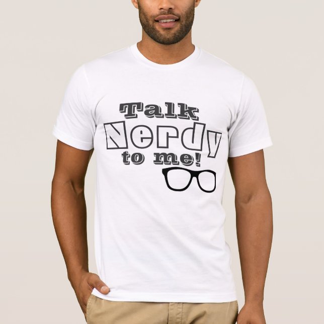 Charla Nerdy a mí camiseta (Anverso)