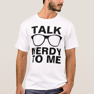 CHARLA NERDY A MÍ camisetas divertidas
