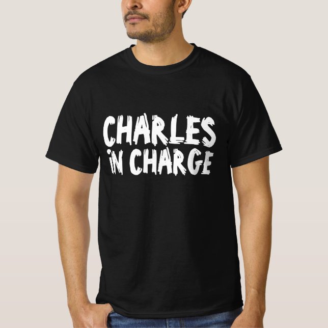CHARLES A CARGO, CAMISETAS DE JEFE (Anverso)